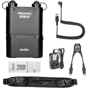 FOMITO GODOX PB960 Portable Extended Flash Power Battery Pack Kit Dual Output for Nikon SB910, SB900, SB800, SB28 Euro, SB28DX, for Godox TT685 AD360II AD360 AD180 in Kuwait