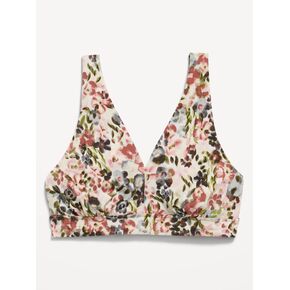 Old Navy No-Show Bralette - Red Floral in Kuwait