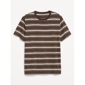 Old Navy Crew-Neck Striped T-Shirt - Bold Brown Stripe in Kuwait