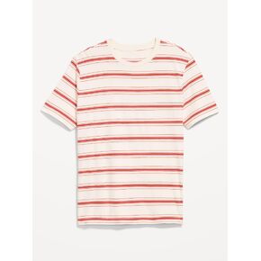 Old Navy Crew-Neck Striped T-Shirt - Candy Cane Red in Kuwait