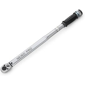 Neiko 03727A مفتاح عزم الدوران 1/4 بوصة، SAE وMM للدراجات والسيارات، يقرأ في 0-80 بوصة/رطل وزيادات 0-9 نيوتن/متر in Kuwait