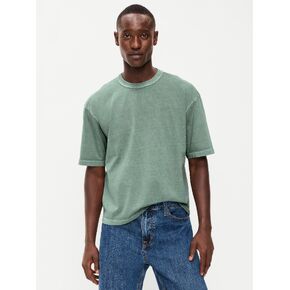 Old Navy Garment-Dyed Heavyweight Cropped T-Shirt - Lakeshore in Kuwait