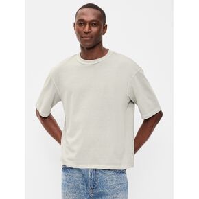 Old Navy Garment-Dyed Heavyweight Cropped T-Shirt - Windchime in Kuwait