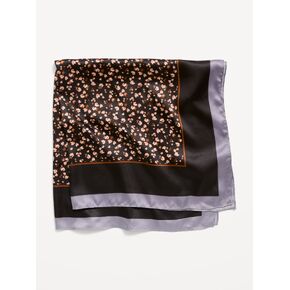 Old Navy Outtek™ Silky Scarf - Black Floral in Kuwait