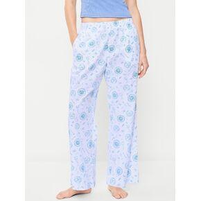 Old Navy High-Waisted Poplin Pajama Pant - Food White in Saudi Arabia
