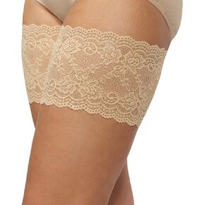 Bandelettes Original Patented Elastic Anti-Chafing Thigh Bands - Beige Unisex Size F in Kuwait