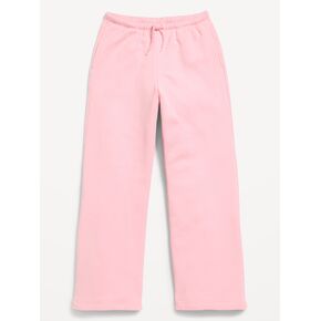 Old Navy High-Waisted Graphic Wide-Leg Sweatpants for Girls - Pink Pirouette in Saudi Arabia