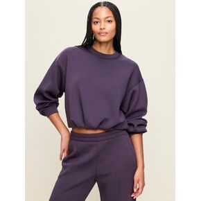 Old Navy Bounce Fleece Bubble-Hem Sweatshirt - Nebula in Kuwait
