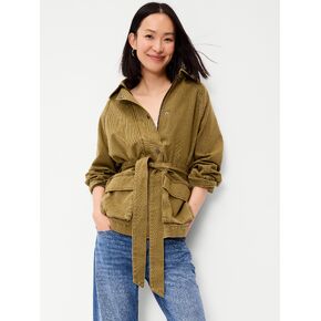 Old Navy Belted Utility Jacket - Mysterious Fern in Kuwait