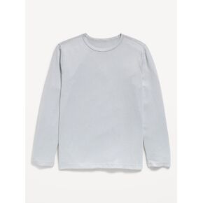 Old Navy CloudMotion Long-Sleeve Performance T-Shirt for Boys - Cloud Cover in Kuwait