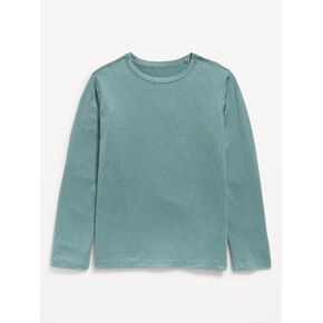 Old Navy CloudMotion Long-Sleeve Performance T-Shirt for Boys - Foggy Dew in Kuwait