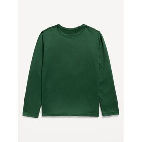 Old Navy CloudMotion Long-Sleeve Performance T-Shirt for Boys - Field of Greens in Kuwait