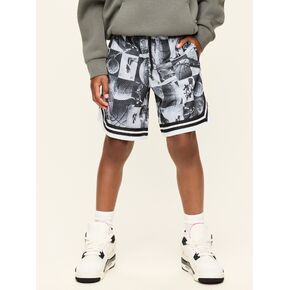Old Navy Knee Length Mesh Basketball Shorts for Boys - Photoreal Basketball in Kuwait