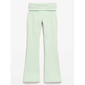 Old Navy CozePlush Foldover Pants for Girls - Soft Aloe in Kuwait