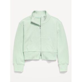 Old Navy CozePlush 2-Way-Zip Jacket for Girls - Soft Aloe in Kuwait