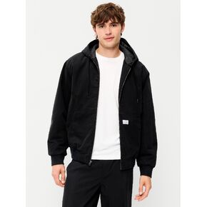 Old Navy Oversized Canvas Hoodie - Black Jack in Kuwait