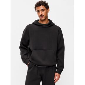 كنزة صوفية ذات حجم كبير من Old Navy Bounce Fleece - بلاك جاك in Kuwait
