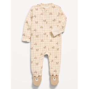 Old Navy 2-Way-Zip Sleep & Play Footed One-Piece for Baby - Bears in Kuwait