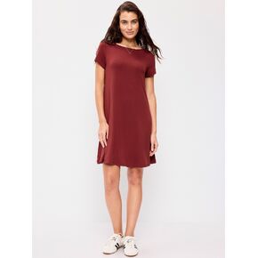 Old Navy Short-Sleeve Mini Swing Dress - Emberglow in Kuwait