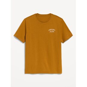 Old Navy Heavyweight Graphic T-Shirt - Baltic Amber in Kuwait