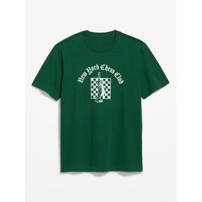 Old Navy Heavyweight Graphic T-Shirt - Field Of Greens in Kuwait