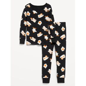 Old Navy Printed Snug-Fit Pajama Set for Toddler & Baby - Ghost Black in Saudi Arabia
