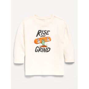 تي شيرت برسومات بأكمام طويلة من Old Navy للأولاد الصغار - Creme De La Creme in Kuwait