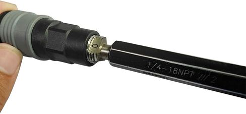 Qolekog 1/4" FNPT قارنة توصيل صناعية على شكل حرف M تركيب سريع (قطعتان) in Kuwait