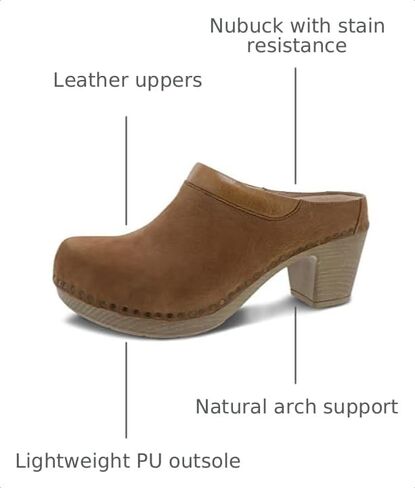 Dansko Sammy Stylish Mule Clog - Energy Return Footbed with Added Arch Support - Lightweight PU Outsole for Long-Lasting Wear - Great for All-Seasons Style in Saudi Arabia