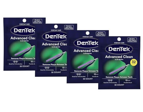 DenTek Slim Brush Interdental Cleaners 32 Count (Pack of 3) in Kuwait