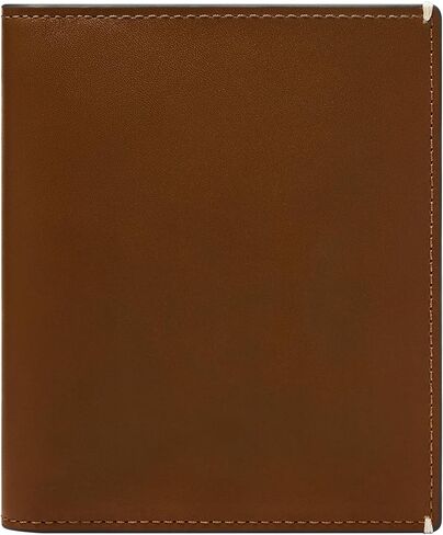 Fossil Men's Passport Case Wallet, Whisky Brown in Saudi Arabia
