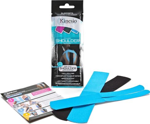 Kinesio Tape - Pre-Cut Back Support - Optimized Athletic Tape Strips in Saudi Arabia