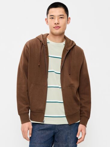 Old Navy Rotation Full-Zip Hoodie - Dark Walnut in Kuwait