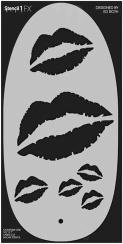 Stencil1FX Kisses Makeup Stencil in Kuwait