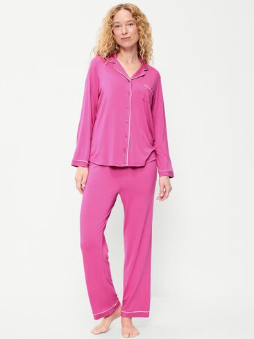 Old Navy Sunday Sleep Knit Jersey Pant Set - Wild Prairie Rose in Kuwait