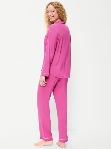 Old Navy Sunday Sleep Knit Jersey Pant Set - Wild Prairie Rose in Kuwait