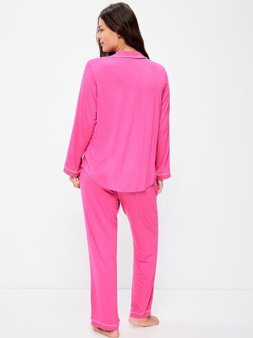 Old Navy Sunday Sleep Knit Jersey Pant Set - Wild Prairie Rose in Kuwait