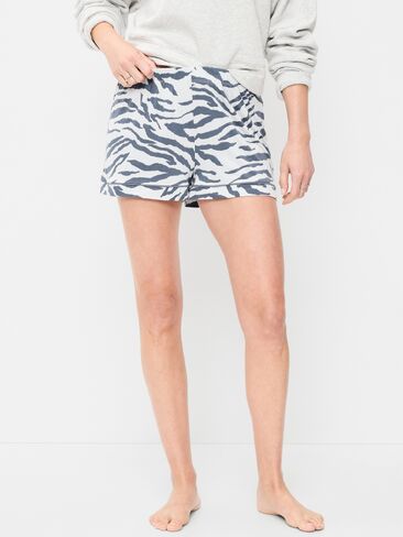 Old Navy Sunday Sleep Knit Jersey Short - Zebra in Kuwait