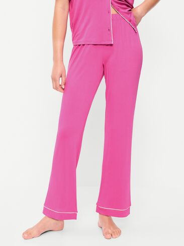 Old Navy Sunday Sleep Knit Jersey Pant - Wild Prairie Rose in Kuwait