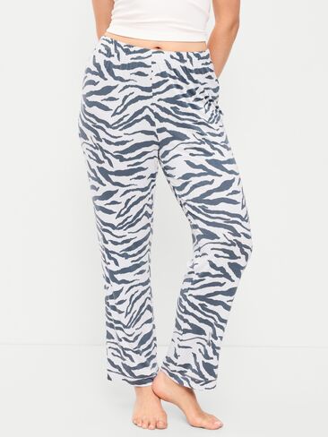 Old Navy Sunday Sleep Knit Jersey Pant - Gray Zebra in Kuwait
