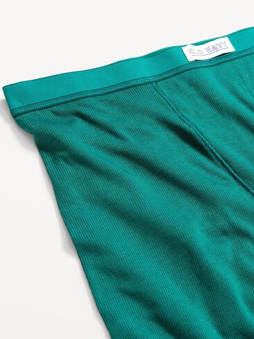 Old Navy High-Waisted Ribbed Boyshort Briefs -- 3-inch inseam - Deep Lagoon in Kuwait