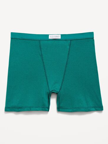 Old Navy High-Waisted Ribbed Boyshort Briefs -- 3-inch inseam - Deep Lagoon in Kuwait