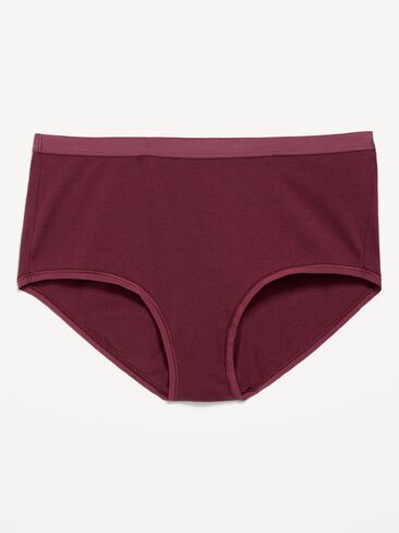 Old Navy High-Waisted Everyday Brief Cotton Underwear - Reddy Or Not in Kuwait