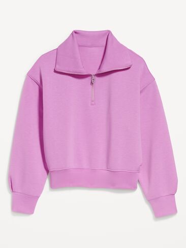 Old Navy Bounce Fleece Half-Zip Pullover Sweatshirt - Orchid in Kuwait