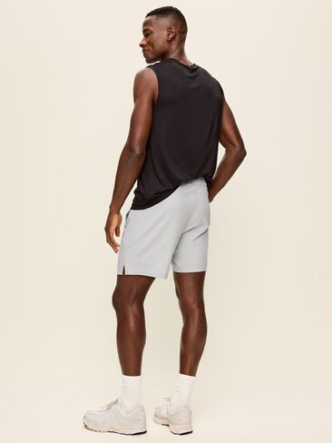Old Navy Essential Woven Workout Shorts -- 7-inch inseam - Cloud Cover in Kuwait
