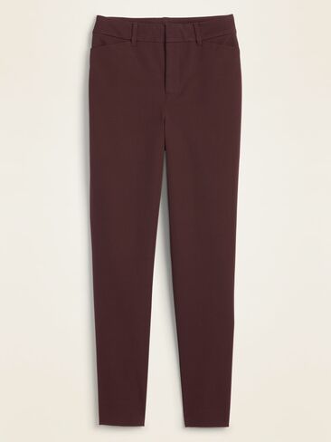 Old Navy High-Waisted Pixie Straight Pants - Brown Tupelo in Kuwait
