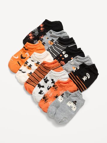 Old Navy Ankle Socks 12-Pack For Women - Halloween Icons in Kuwait