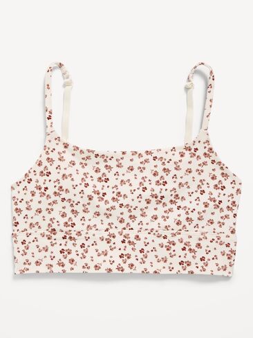 Old Navy Cotton Cami Bralette - Light Blue Floral in Kuwait