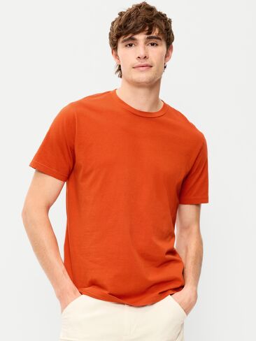 Old Navy Crew-Neck T-Shirt - Tangerine in Kuwait
