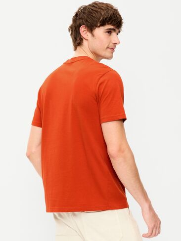 Old Navy Crew-Neck T-Shirt - Tangerine in Kuwait